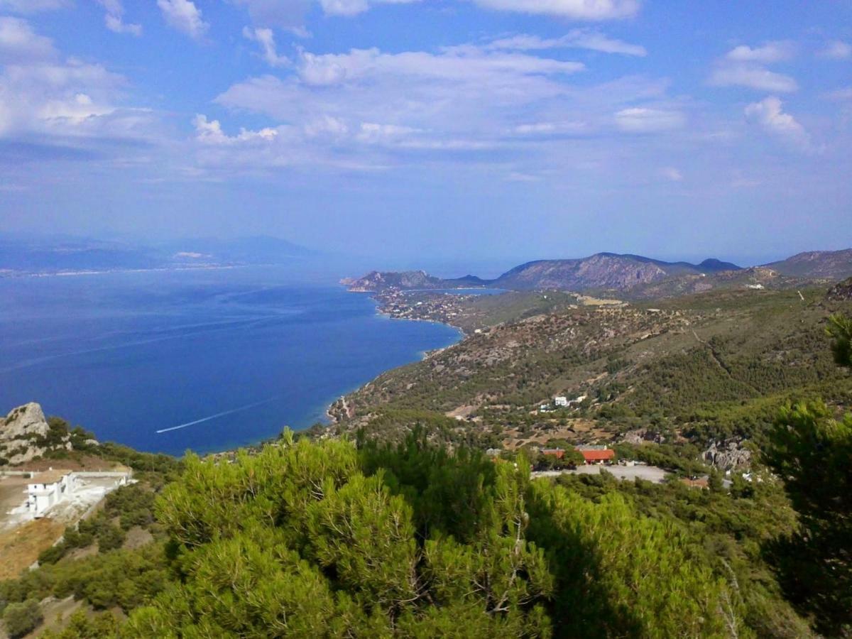 Beautiful House By The Sea,Loutraki Skaloma. Villa ภายนอก รูปภาพ